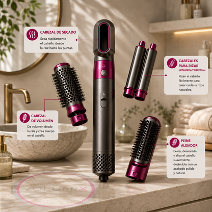 Cepillo Secador 5 en 1 Volumix™